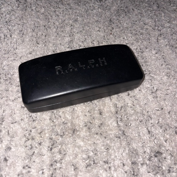 Ralph Lauren Classic Black Eyewear Case NWOT eye-glasses sunglasses case - Picture 1 of 12